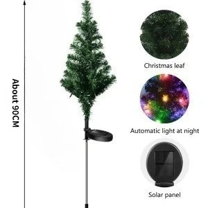 VogueHouses™ – Solar-Powered Festive Tree Lamp 🌟