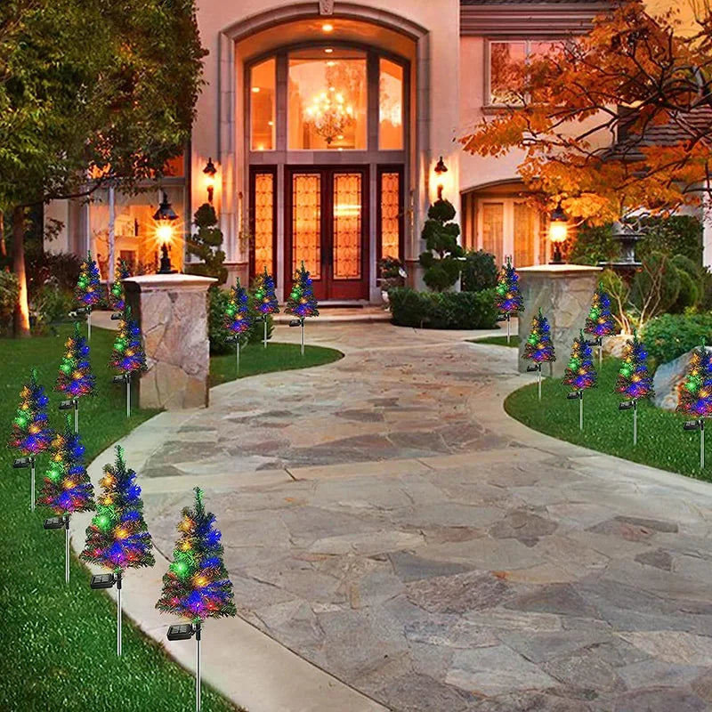 VogueHouses™ – Solar-Powered Festive Tree Lamp 🌟