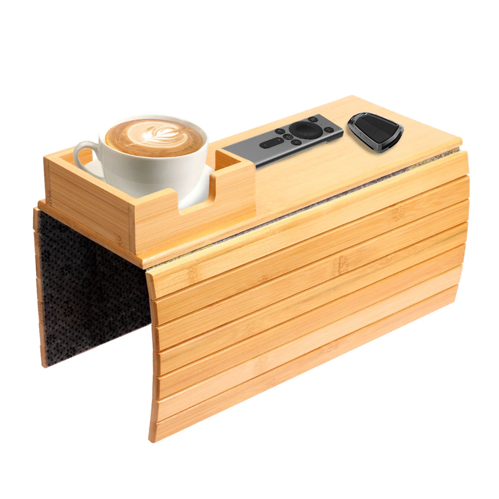 VogueHouses™ Wooden Couch Cup Holder – Spill-Free Relaxation