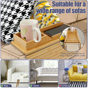 VogueHouses™ Wooden Couch Cup Holder – Spill-Free Relaxation