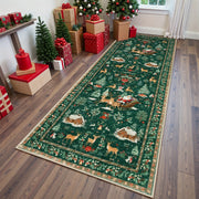 VogueHouses™ – Cozy Christmas Tree Carpet Runner 🎄